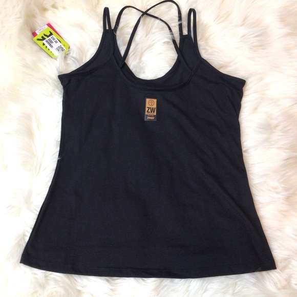 Zumba Wear 2Pc Glam Tank & Capri Leggings Set - Picture 4 of 13